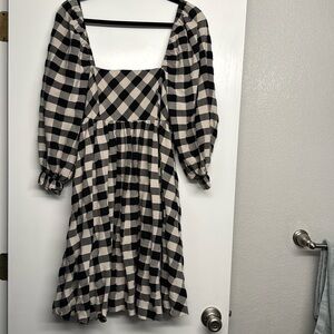 Gingham Checker Dress